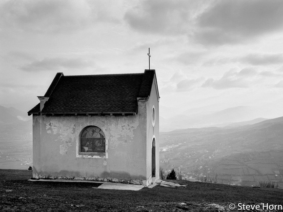 Chapel in the Hills near Travnik Bosnia